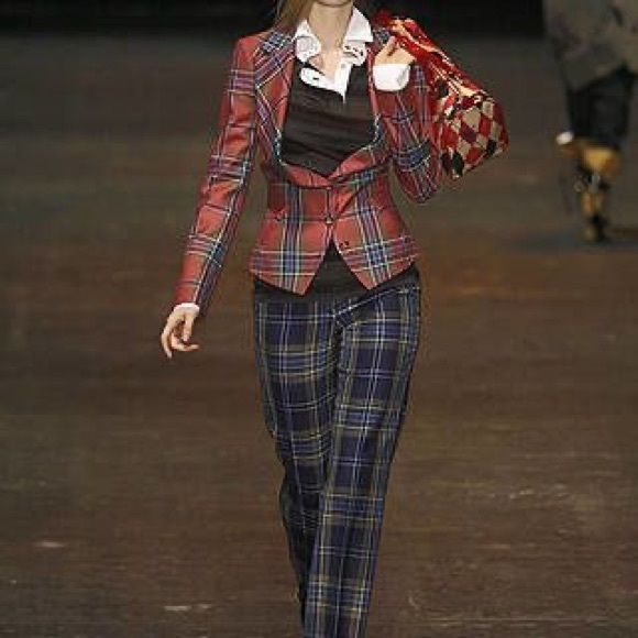 Vivienne Westwood Red Label 2009 Fall RTW tartan blazer - Picture 5 of 5